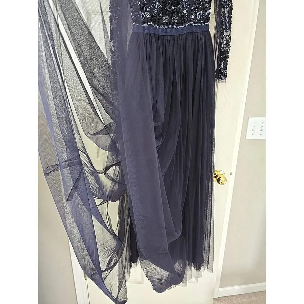 Needle & Thread Embellished Butterfly Gown Size US 2 - Picture 8 of 10